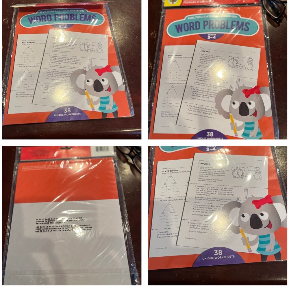 School  work sheets  math
